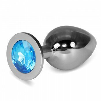 Hatay LOVETOY Metal Mavi Taşlı Büyük Boy Anal Plug Anal Tıkaç 10 cm LOVETOY Metal Mavi Taşlı Büyük Boy Anal Plug Anal Tıkaç 10 cm